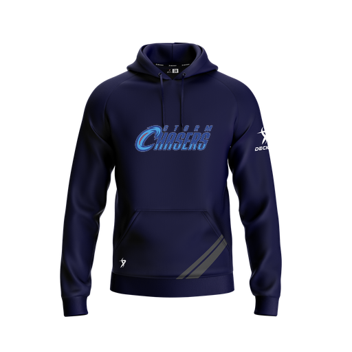 [FOLHSMNV-YXS-LOGO1] Decker Summit Hoodie (Youth XS, Navy, Logo 1)