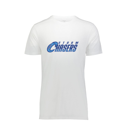 [FTSCUBWH-AS-LOGO1] Decker Men's Tri-Blend T-Shirt - Short Sleeve (Adult S, White, Logo 1)
