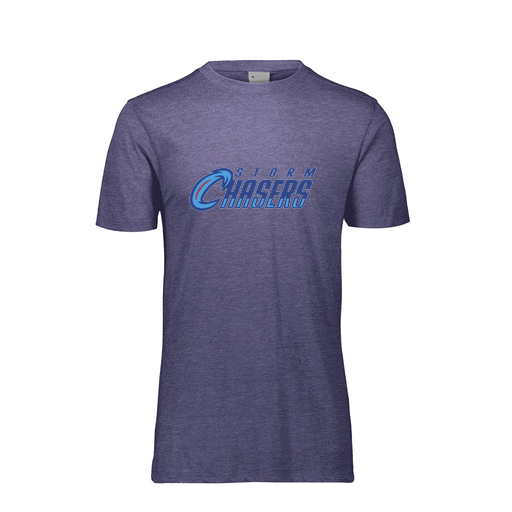 [FTSCUBRY-AS-LOGO1] Decker Men's Tri-Blend T-Shirt - Short Sleeve (Adult S, Royal, Logo 1)