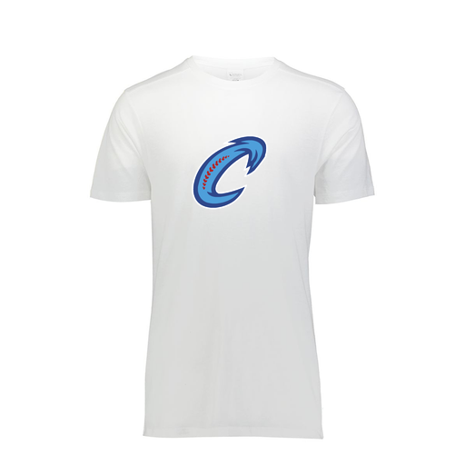 [FTSCUBWH-YS-LOGO2] Decker Youth Tri-Blend T-Shirt - Short Sleeve (Youth S, White, Logo 2)