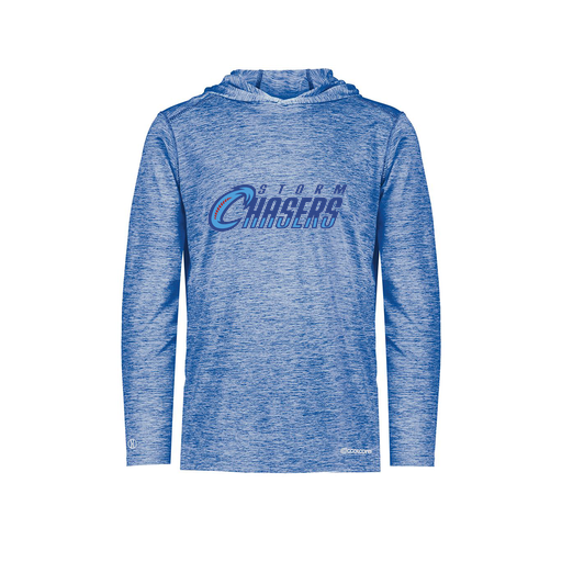 [FOLHCGRY-AS-LOGO1] Decker Men's Charge Hoodie (Adult S, Royal, Logo 1)