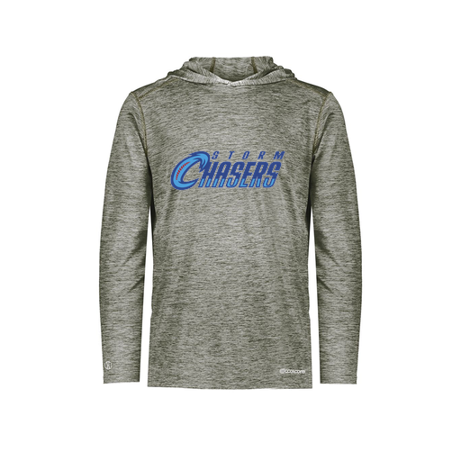 [FOLHCGGY-YS-LOGO1] Decker Youth Charge Hoodie (Youth S, Gray, Logo 1)