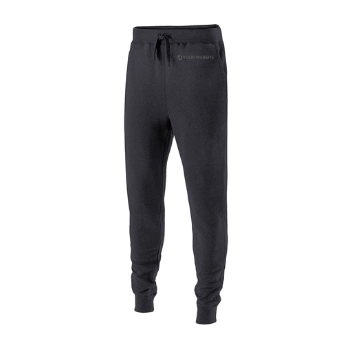 [229548.E83.XS-LOGO3] Men's 60/40 Fleece Jogger (Adult XS, Gray, Logo 3)